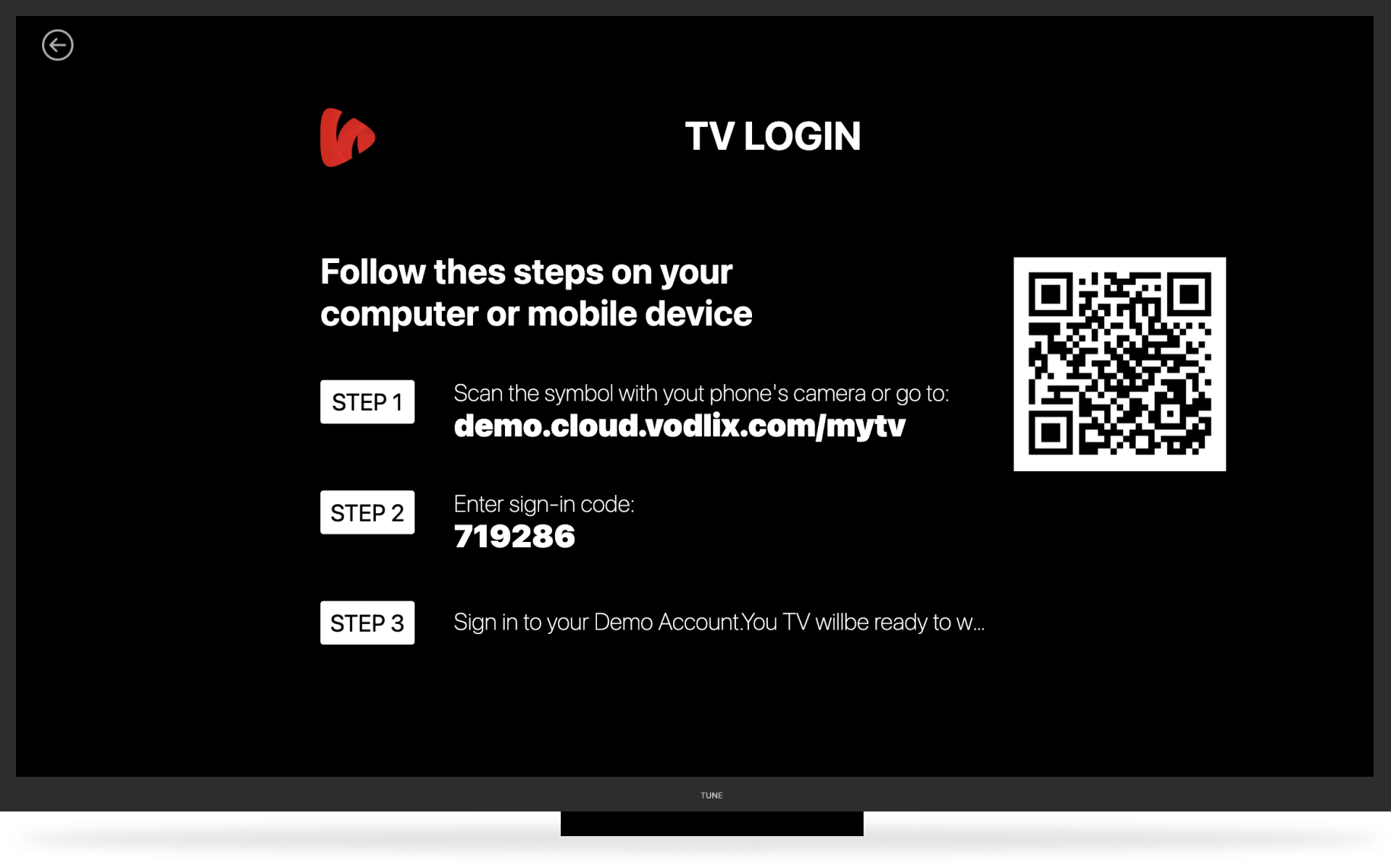Vodlix Login with Web or Mobile