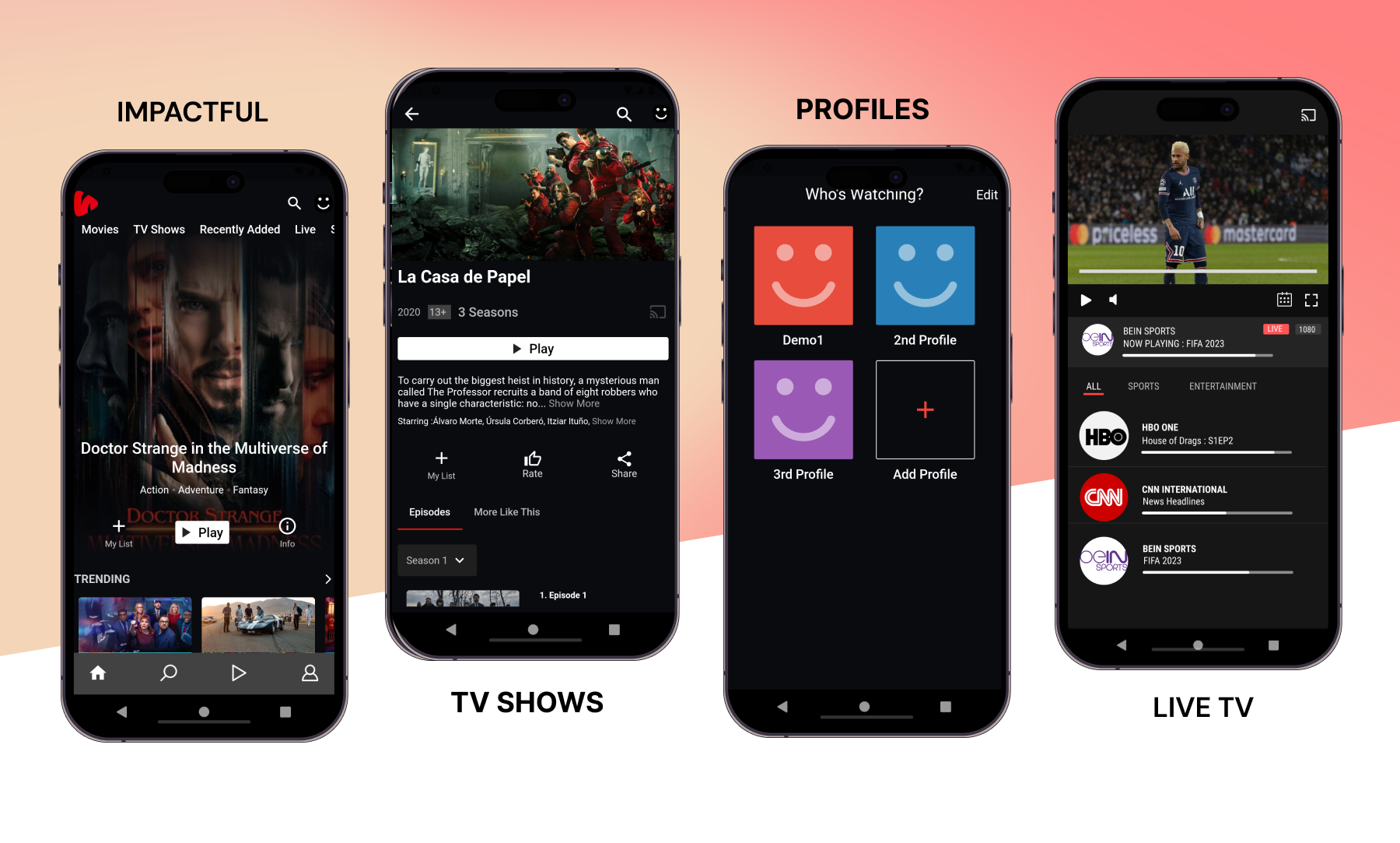 Vodlix Mobile App
