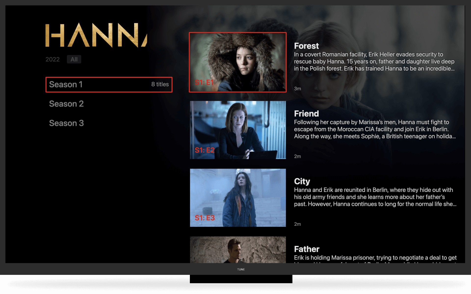 Vodlix Seasons and TV Shows